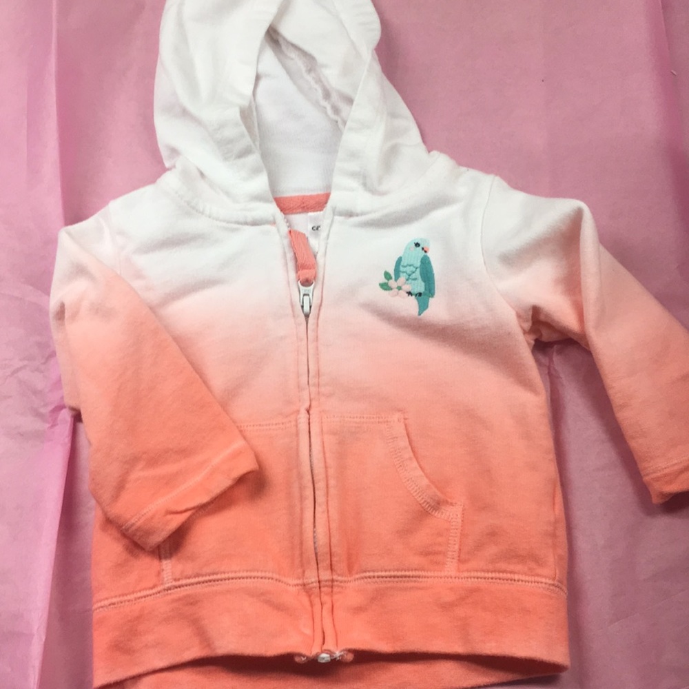 Carter’s parrot jacket size 9M